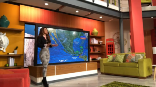 &ldquo;la chica del clima m&aacute;s sexy del mundo&rdquo; se desnuda para Navidad