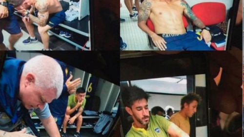 Trasladan al hospital a dos jugadores de Boca Juniors 