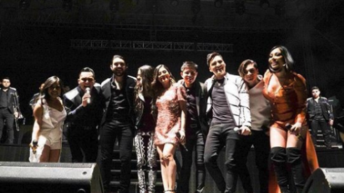 &iexcl;Todo un &eacute;xito! Paola Chuc y "acad&eacute;micos" en concierto