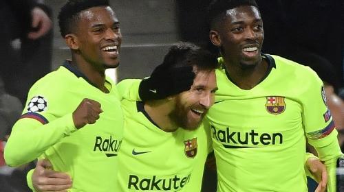 Los otros ángulos del gol de Messi contra el PSV 