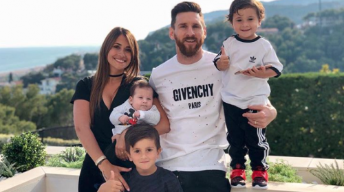 Ciro Messi enamora a su mamá por risueño y ella así lo demuestra