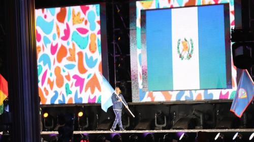 Así se presentó Guatemala en los Juegos Olímpicos de la Juventud