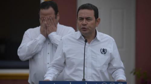 Jimmy Morales acusa de il&iacute;citos a investigadores de la CICIG