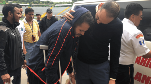 Rodrigo Saravia estará tres meses de baja 