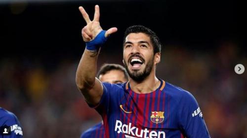 Luis Suárez es padre por tercera vez 