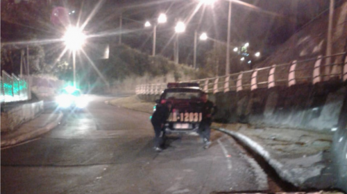 Así fue la persecución y balacera entre policías y robafurgones