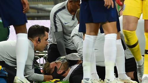 Así fue el tremendo choque por el que un jugador quedó inconsciente