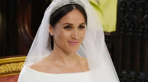 La primera reacci&oacute;n de Meghan al ver su vestido de novia