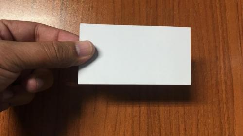 La inusual tarjeta de presentaci&oacute;n de un guatemalteco trabajador