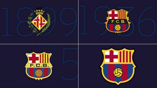 Este es el diseño del nuevo escudo del FC Barcelona