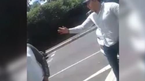 La multa que gener&oacute; la molestia del conductor que amenaz&oacute; al PMT