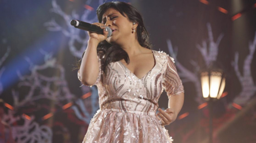 As&iacute; fue la primera actuaci&oacute;n de Paola en "La Academia"