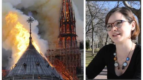 Guatemalteca estuvo en Notre Dame horas antes del incendio 