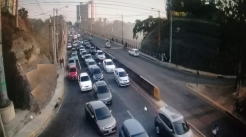 Caos en El Naranjo por piloto que no quiso moverse tras accidente