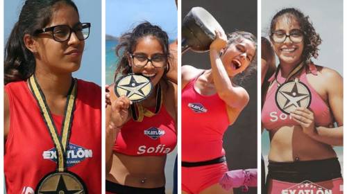 Ana Sofía Gómez gana 4 medallas en Exatlón EE.UU.