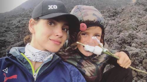 Adria y Nico Arjona exploran el Volc&aacute;n de Pacaya