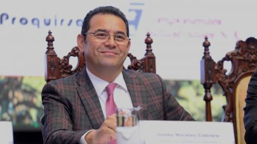 El ruego de Jimmy Morales que, seg&uacute;n &eacute;l, Dios le cumpli&oacute;