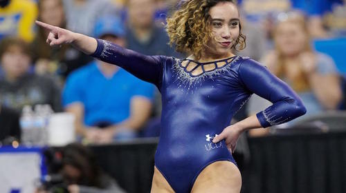 La gimnasta Katelyn Ohashi vuelve a conseguir un 10 perfecto