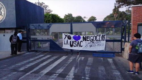 Usac demandará a estudiantes que tomaron las instalaciones