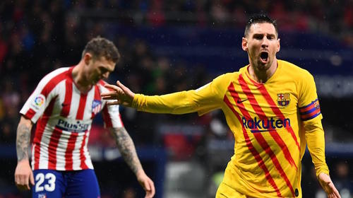 Todos los &aacute;ngulos del sensacional gol de Messi ante el Atl&eacute;tico