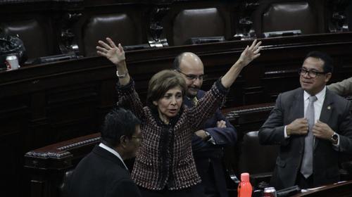 Nineth Montenegro mantiene su inmunidad por resolución de la CC