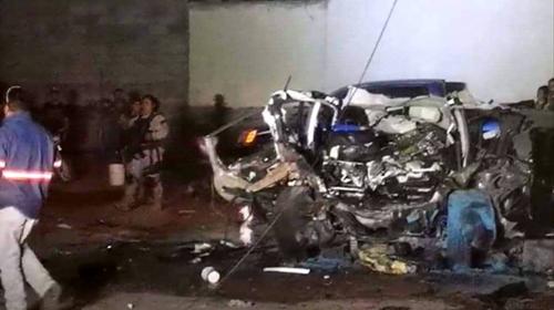 Carro bomba de narcotr&aacute;fico provoca terror en M&eacute;xico