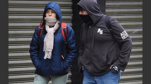 ¡Lunes de frío! Las temperaturas bajarán en todo el país