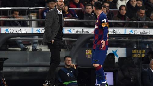 La pelea de Messi y el entrenador del Mallorca que fren&oacute; Rakitic