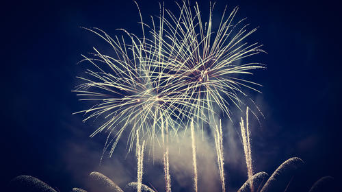 Perro se lanza de un edificio atemorizado por la pirotecnia