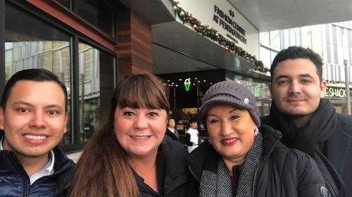 Dirigente de Semilla se reúne con Thelma Aldana en el extranjero