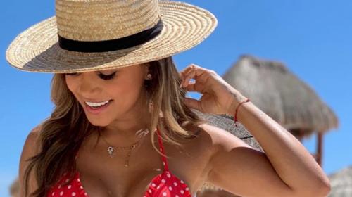 Gaby Asturias se desprende de su ropa por una noble causa 