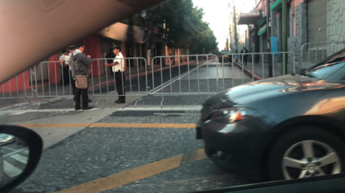 Polic&iacute;a cierra alrededores del Congreso y complica el tr&aacute;nsito