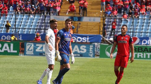 La sanción impuesta al portero de Municipal, Nicholas Hagen 