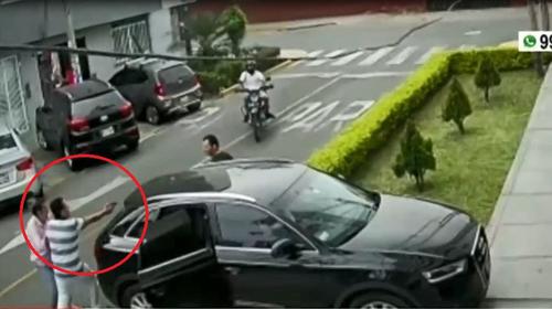 Vecino dispara al aire para alejar a ladr&oacute;n que asaltaba a pareja