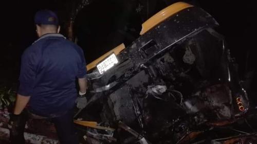 Tragedia: bus con religiosos protagoniza accidente en San Marcos