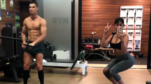 El entrenamiento en familia de Cristiano arrasa en Instagram