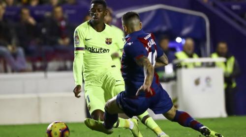 En 20 minutos el Levante ya le metió dos goles al Barcelona