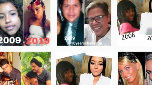 #10YearsChallenge El primer reto viral de 2019 en las redes