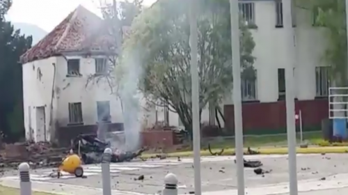 Estos son los videos tras la explosi&oacute;n del autobomba en Colombia