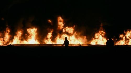 La reportera que cont&oacute; el antes y despu&eacute;s del incendio en M&eacute;xico