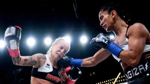 Tremendo golpe para fulminar a su rival en 37 segundos