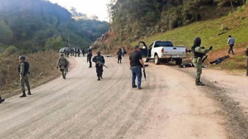 Sangrienta balacera entre polic&iacute;a y criminales atemoriza a M&eacute;xico