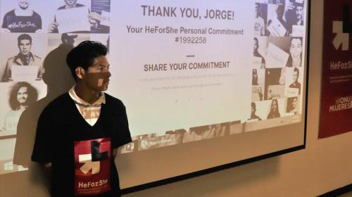 Jorge Vega se convierte en portavoz de esta iniciativa de la ONU