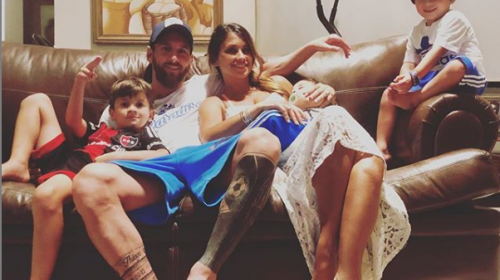 Antonela se derrite con una fotograf&iacute;a de su hijo Ciro