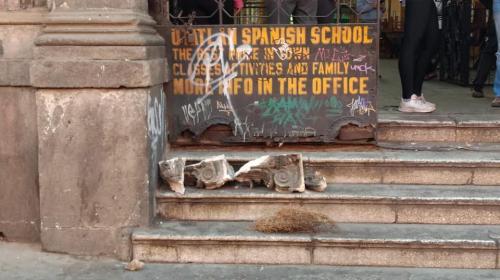 Reportan primeros daños tras fuerte sismo en Guatemala