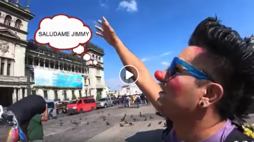 Los Destrampados de M&eacute;xico vinieron a buscar a Jimmy Morales