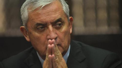 Otto P&eacute;rez pide al juez G&aacute;lvez que le otorgue arresto domiciliar 