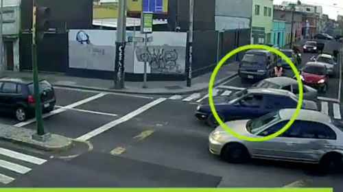 Violenta persecuci&oacute;n termina en aparatoso accidente 