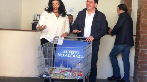 El peculiar mensaje del binomio de CREO al inscribirse