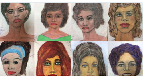 Mat&oacute; a m&aacute;s de 90, con sus dibujos buscan identidad de v&iacute;ctimas